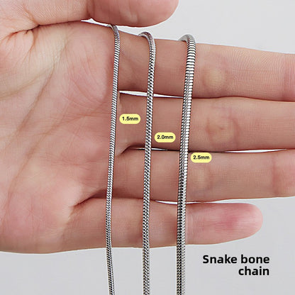 Stainless Steel Geometric Necklace Chain