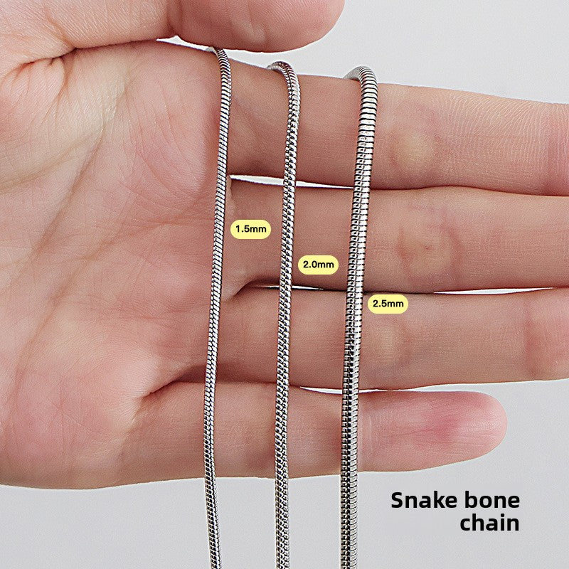 Stainless Steel Geometric Necklace Chain