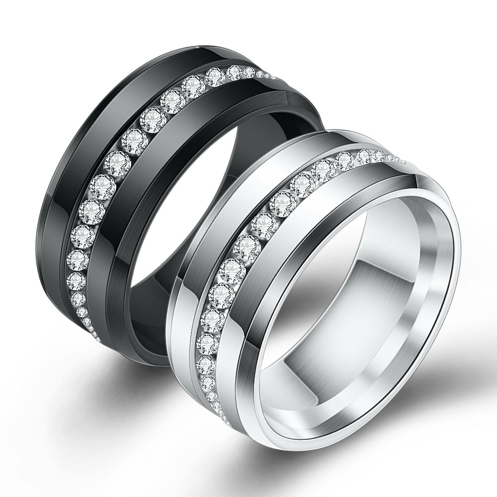 Stainless Steel Geometric Ring