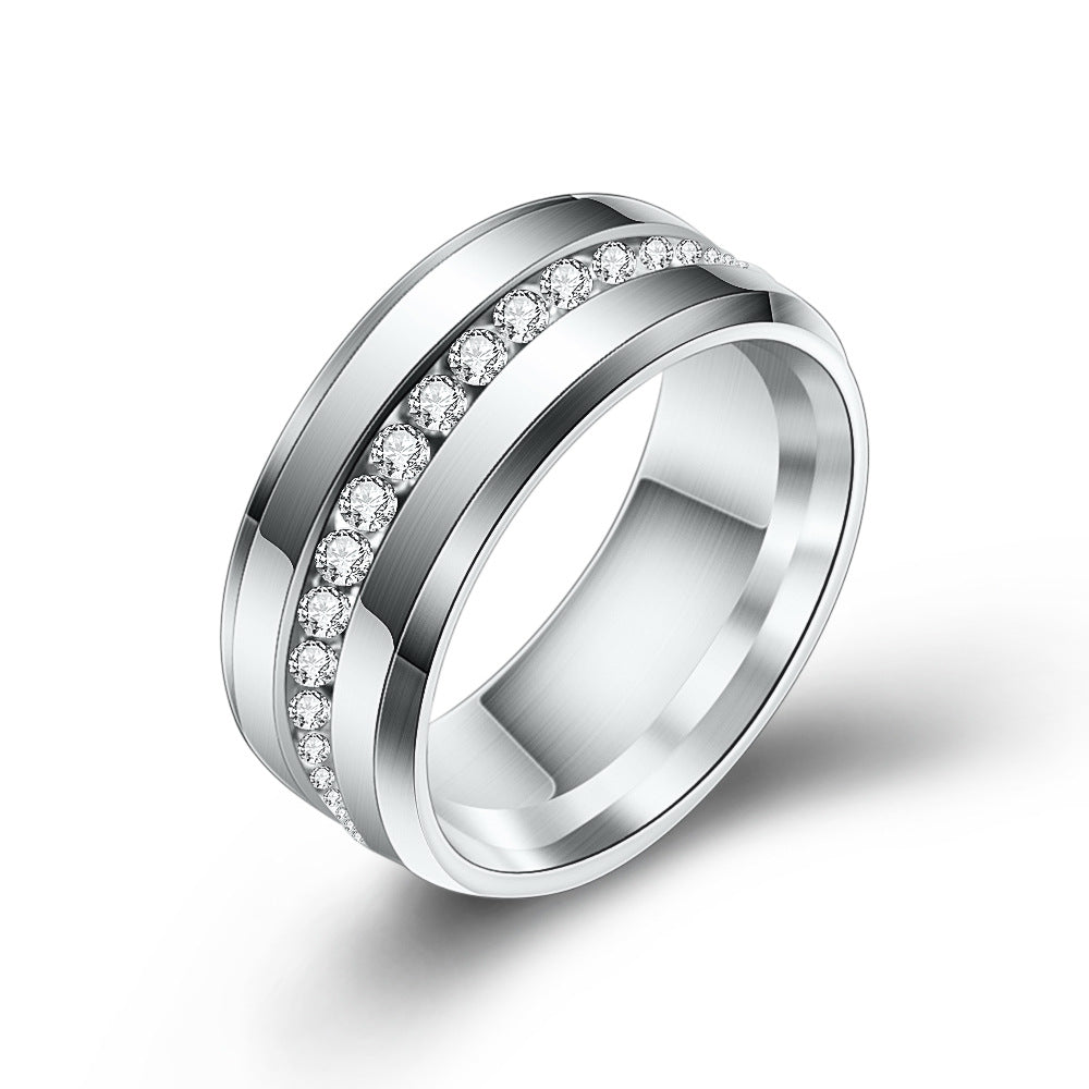 Stainless Steel Geometric Ring