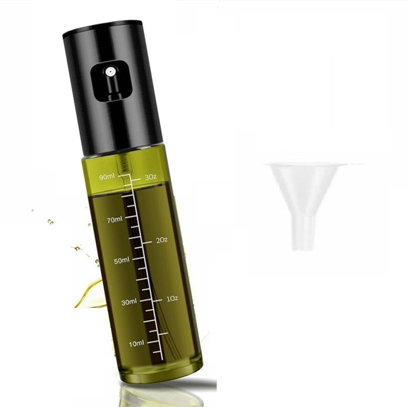Stainless Steel Glass Oil Spray Bottle with Atomizing Nozzle
