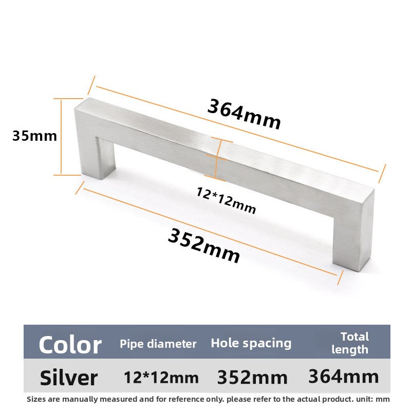 stainless steel handle