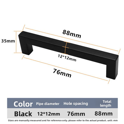stainless steel handle
