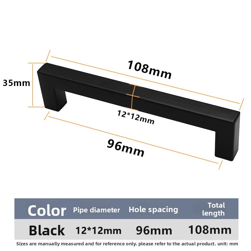 stainless steel handle