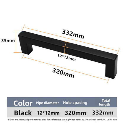 stainless steel handle