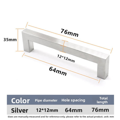 stainless steel handle