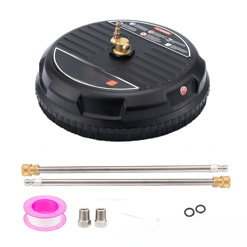 Stainless steel high-pressure floor scrubber