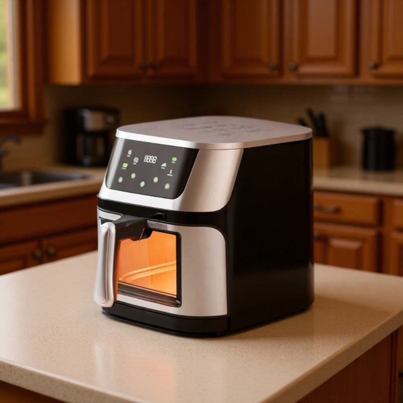 Stainless Steel Household Air Fryer