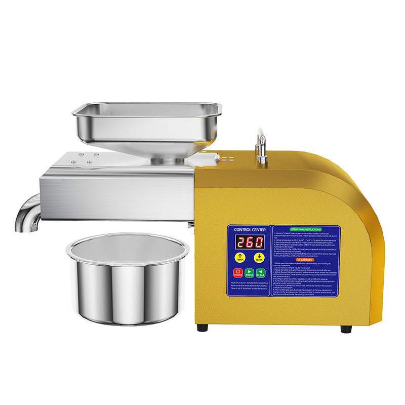Stainless Steel Household Commercial Oil Press Machine
