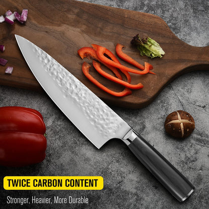Stainless steel household hand-forged kitchen knife