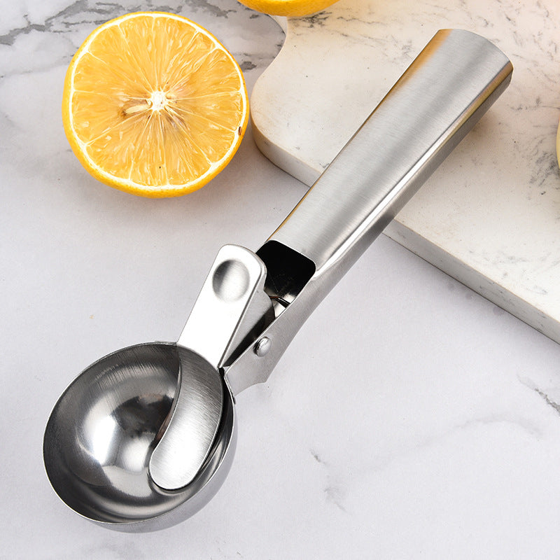 Stainless Steel Ice Cream Scoop Fruit Scooper