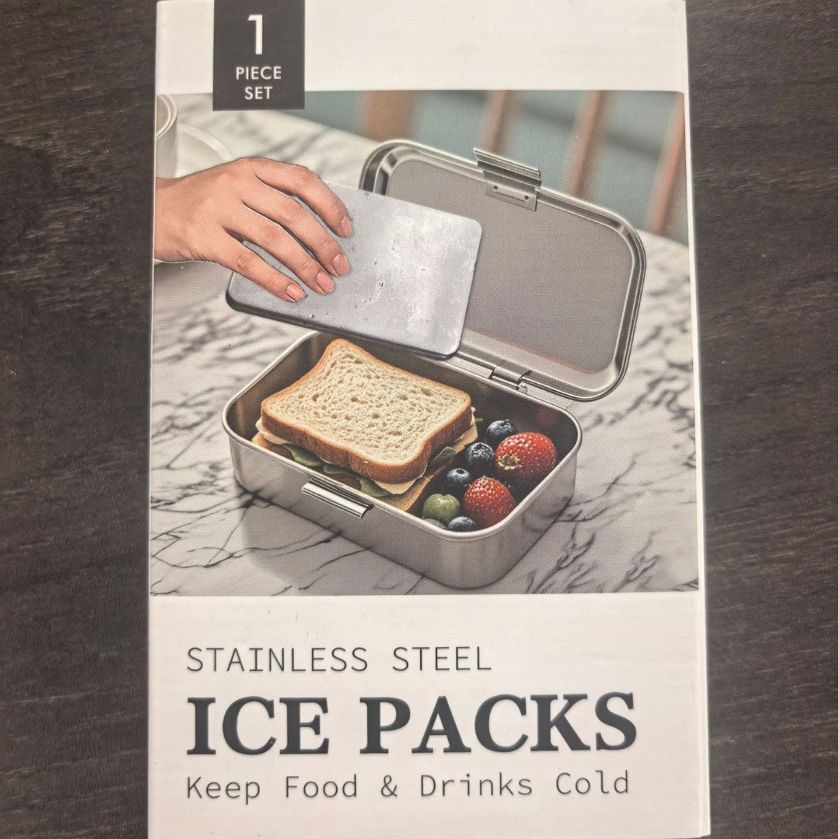 Stainless Steel Ice Pack for Cooling