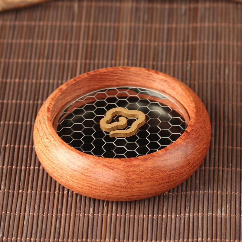 Stainless Steel Incense Holder with Fireproof Mesh for Home Use