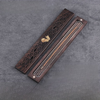 Stainless Steel Incense Holder with Fireproof Mesh for Home Use