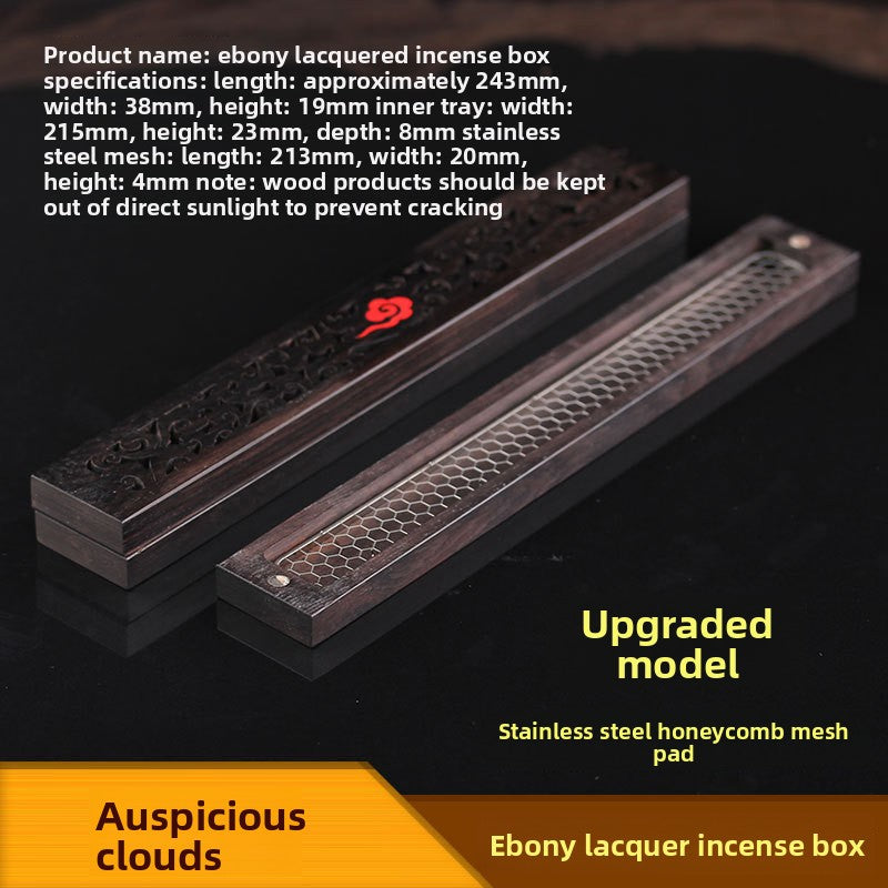 Stainless Steel Incense Holder with Fireproof Mesh for Home Use