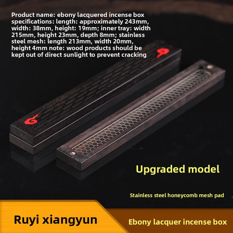 Stainless Steel Incense Holder with Fireproof Mesh for Home Use
