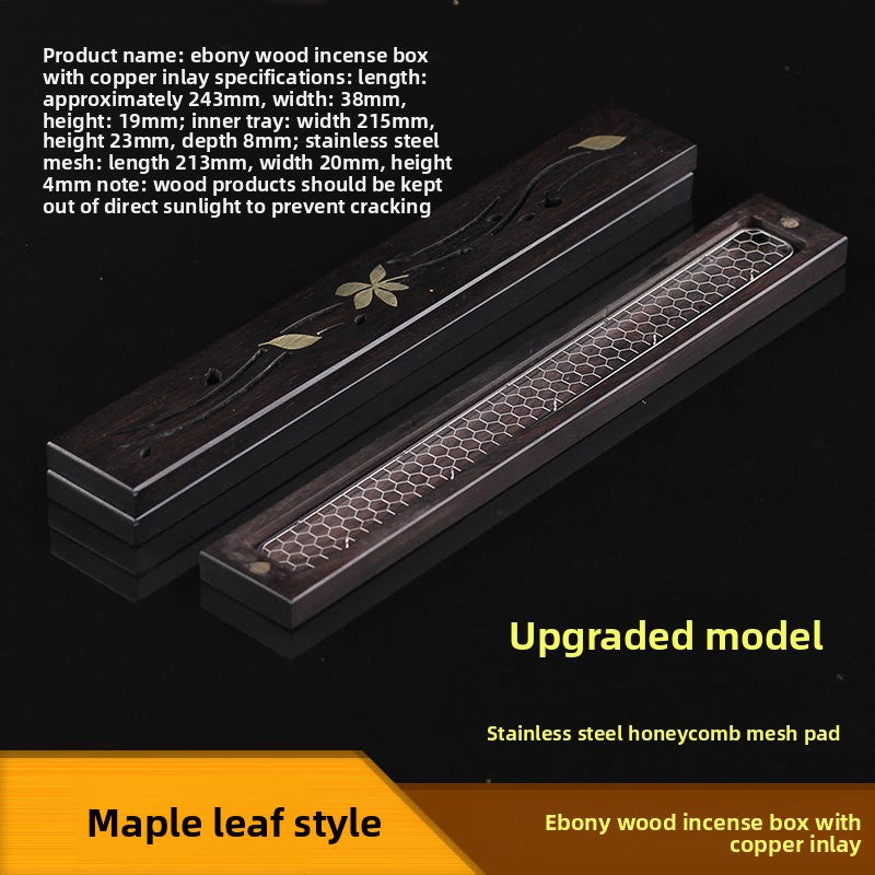 Stainless Steel Incense Holder with Fireproof Mesh for Home Use