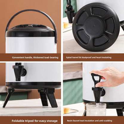 Stainless steel insulated bucket