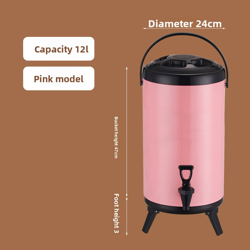 Stainless steel insulated bucket