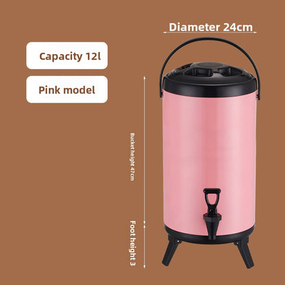 Stainless steel insulated bucket
