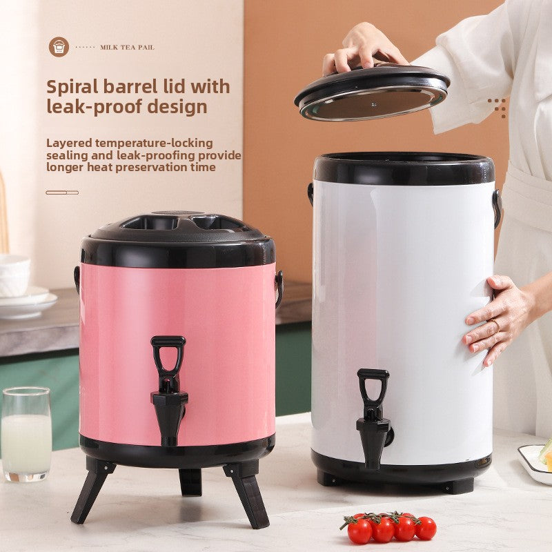 Stainless steel insulated bucket