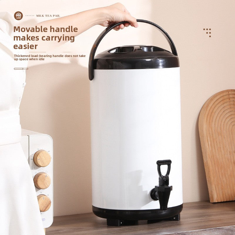 Stainless steel insulated bucket