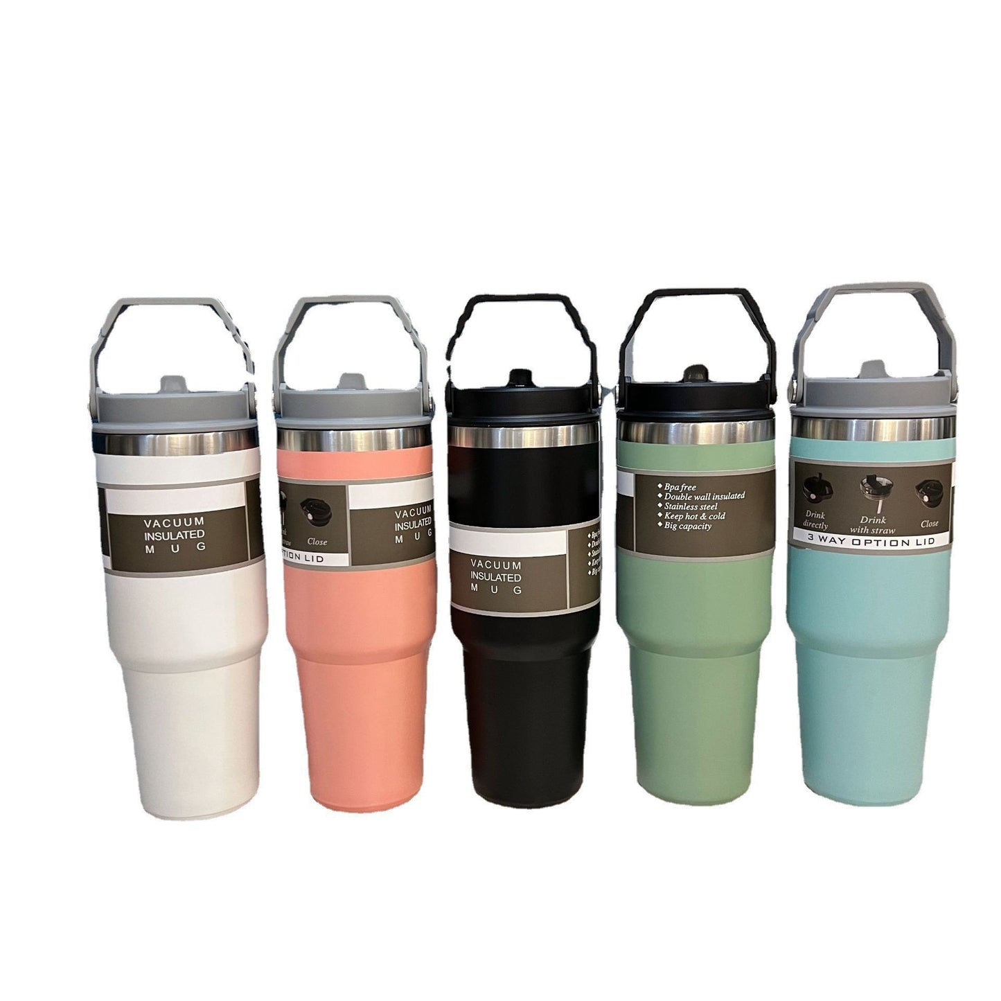 Stainless steel insulated cup