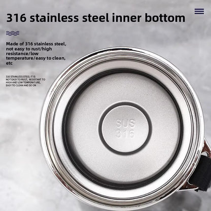 Stainless steel insulated cup