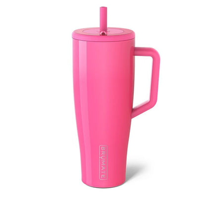 Stainless Steel Insulated Cup with Straw and Handle
