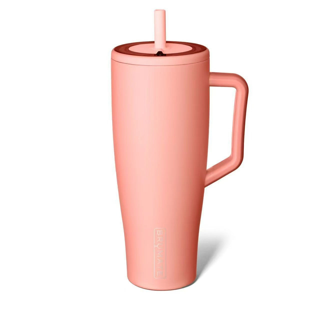 Stainless Steel Insulated Cup with Straw and Handle