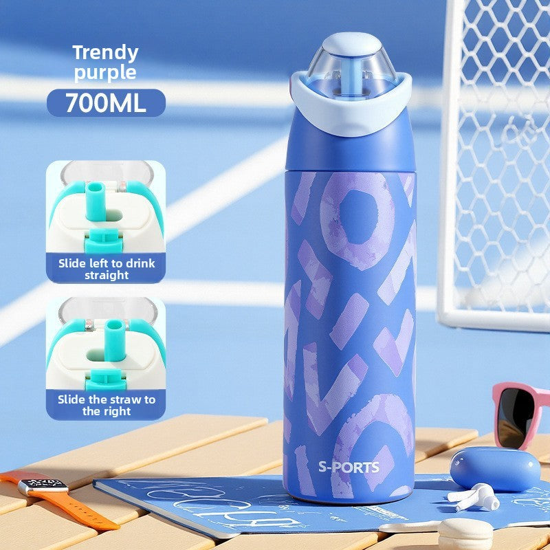 Stainless Steel Insulated Sports Water Bottle