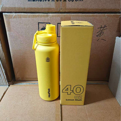 Stainless Steel Insulated Sports Water Bottle with Handle