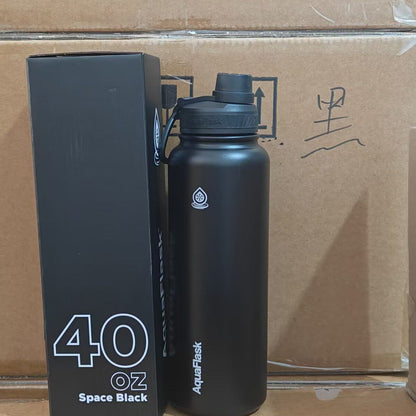 Stainless Steel Insulated Sports Water Bottle with Handle