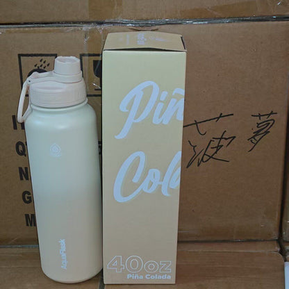 Stainless Steel Insulated Sports Water Bottle with Handle
