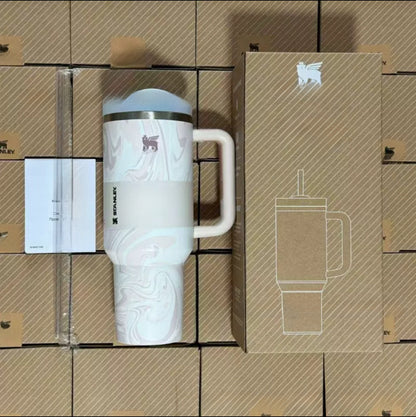 Stainless Steel Insulated Tumbler with Handle