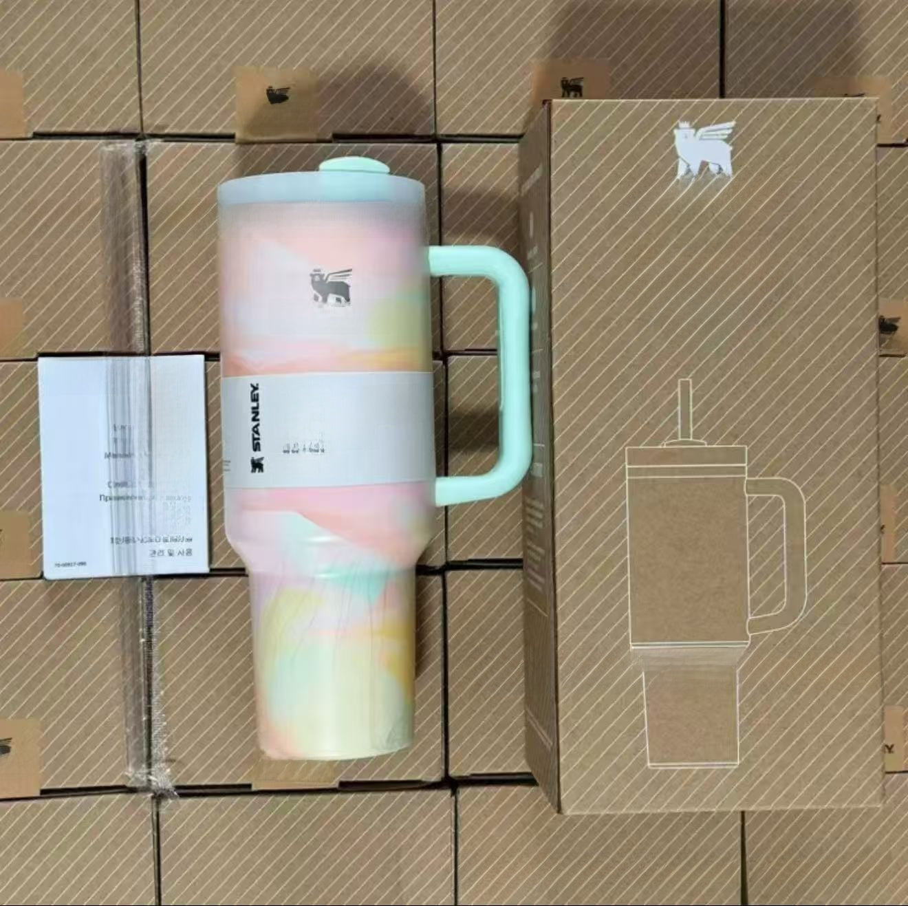 Stainless Steel Insulated Tumbler with Handle