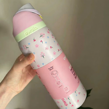 Stainless steel insulated vacuum bouncing cup