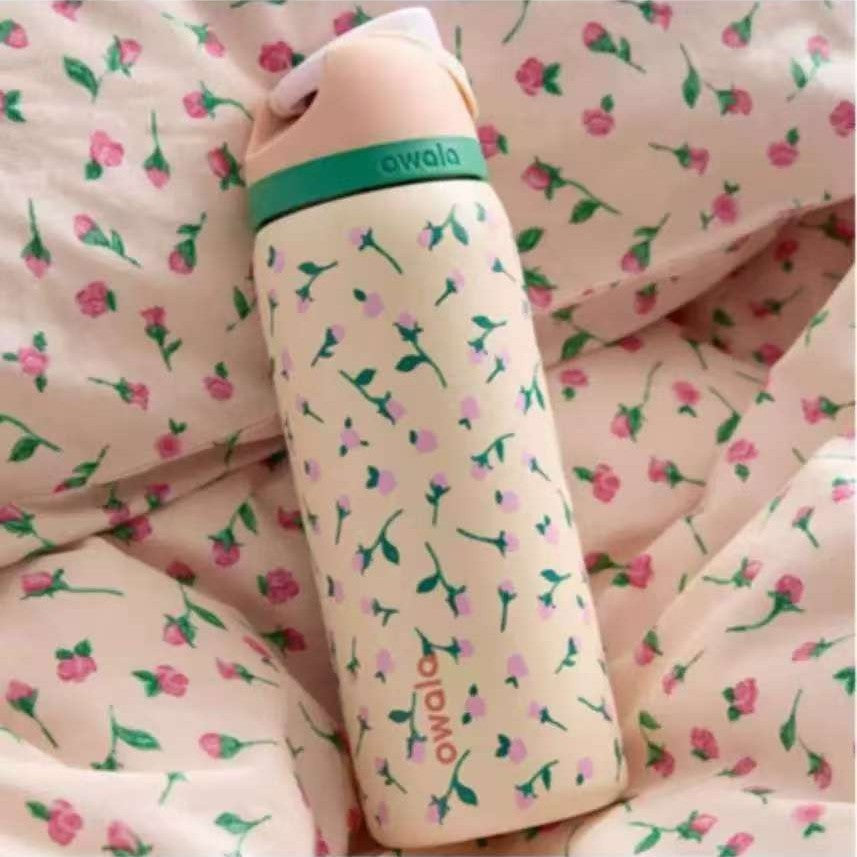 Stainless steel insulated vacuum bouncing cup