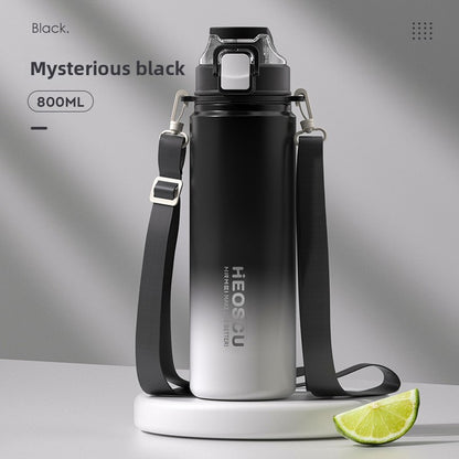 Stainless Steel Insulated Water Bottle with Straw