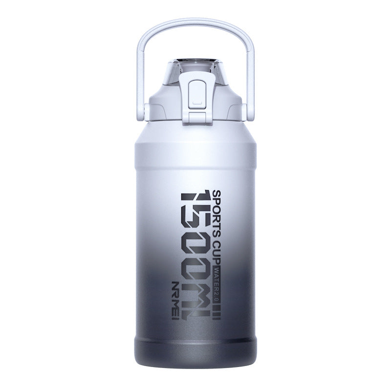 Stainless Steel Insulated Water Bottle with Straw