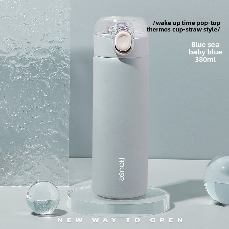 Stainless Steel Insulated Water Cup with Temperature Display