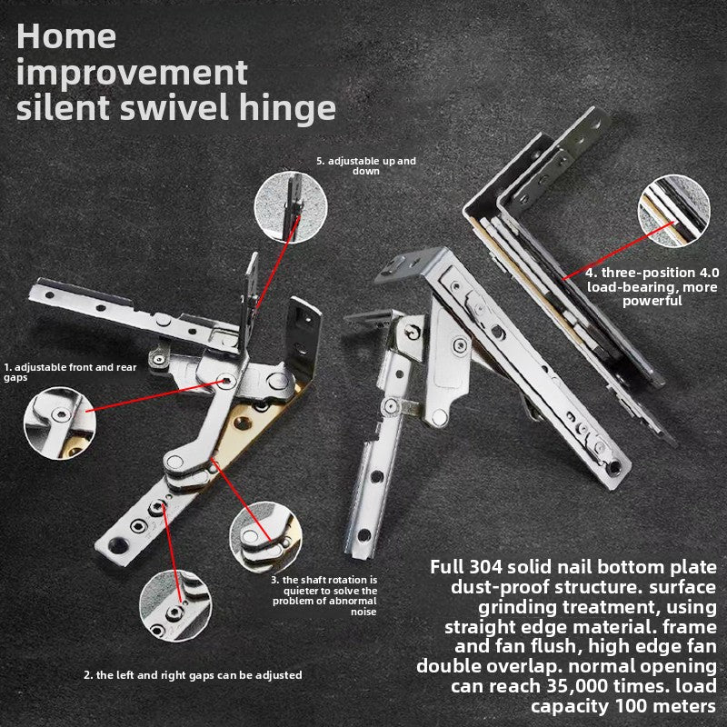 Stainless Steel Invisible Window Hinges