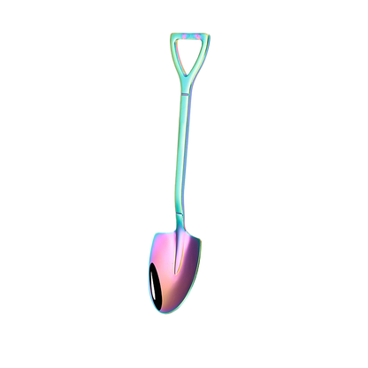 Stainless steel iron shovel coffee spoon
