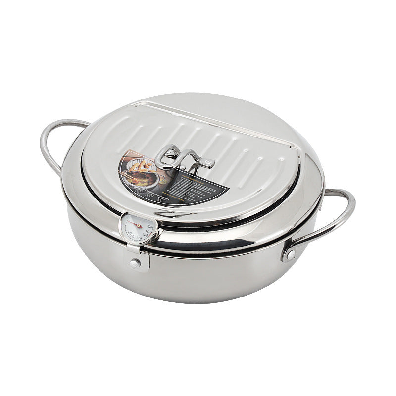 Stainless Steel Japanese Tempura Fryer with Temperature Control