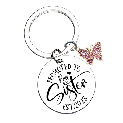stainless steel key ring butterfly key ring