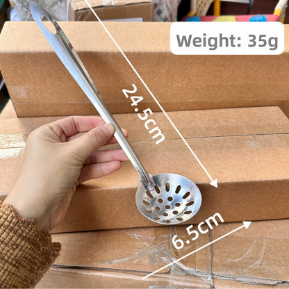 Stainless Steel Kitchen Colander and Spoon Set