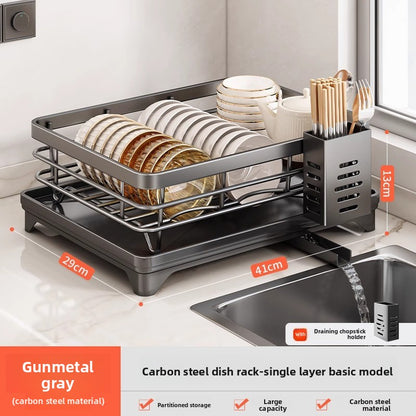 Stainless Steel Kitchen Dish Drainer Rack