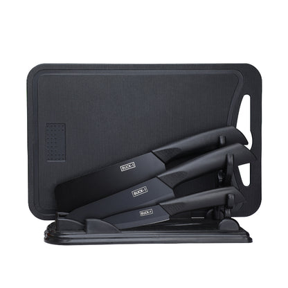 Stainless Steel Kitchen Knife and Cutting Board