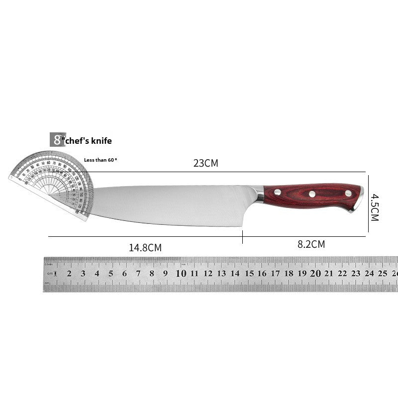 Stainless steel kitchen knife