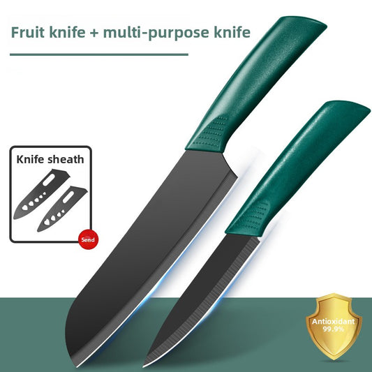 Stainless Steel Kitchen Knife with Cutting Board